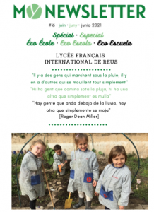 newsletter-lycee-francais-reus-junio-ecoescuela