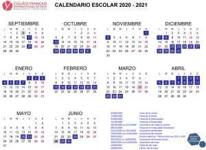 Calendario escolar