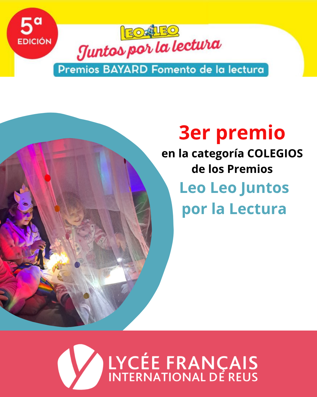 premio Bayard Lycée de Reus por la nuit de la lecture